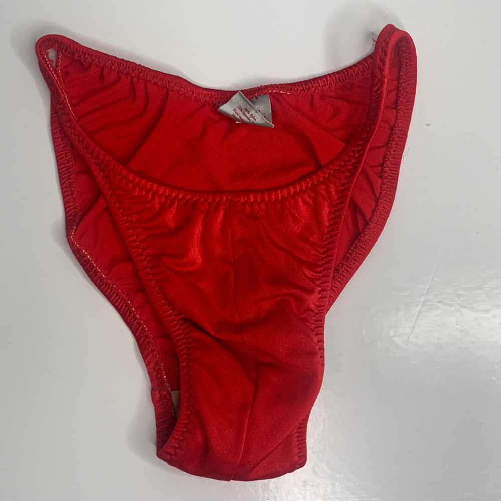 Small Red Thong